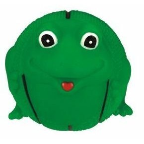 Rubber Basketball Shaped Frog Dog Toy©