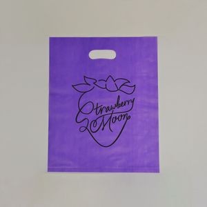 Frosted Grape Colored Poly Merchandise Bag/ 2.5 Mil (12"x15")