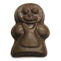 Chocolate Gingerbread Woman