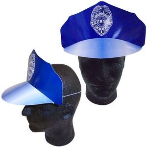 Police Hat headband w/Elastic Band