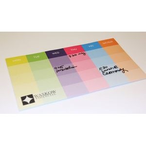 Post-it® Custom Printed Organizational Notes (6"x10") - 25 Sheets