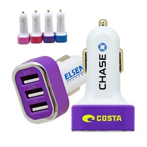 Windy Car Charger Purple