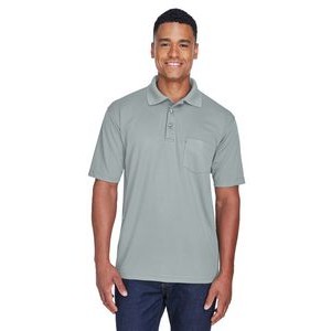 ULTRACLUB Adult Cool & Dry Mesh Piqu?Polo with Pocket