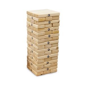 Jumbo Toppling Tower Blocks Game (1 Imprint Location)