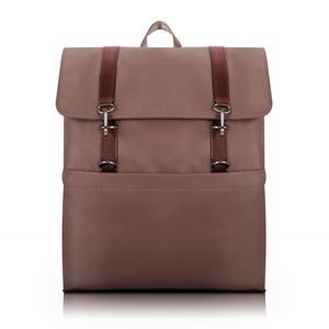ELEMENT | 15" Khaki Nylon Flap-Over Laptop Backpack | McKleinUSA