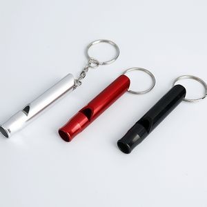 Aluminum Alloy whistle keychain