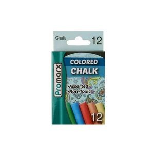 Chalk Packs - Assorted, 12 Count (Case of 48)