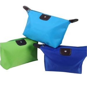 Fashionable and Portable Nylon Travel Makeup Bag