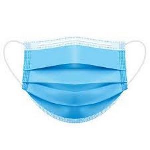 3 Layer Face Mask Made Of Cooling Material, Nose Clip And Adjustable Ear Loop