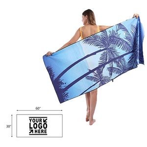 Rectangle Beach Towel Cotton Towel Yoga Mat
