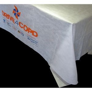 Table Covers, Recyclable Non-Woven Polypropylene, Screen Printed