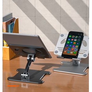 Cell Phone Stand, Adjustable Angle Height Desk Phone Dock Holder for Phone and Pad