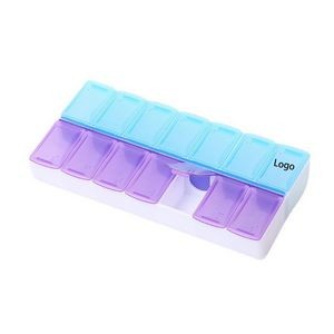 14 Compartments Weekly Pill Organizer