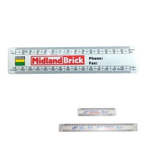 Metric Ruler / Double Numbered (11.8")