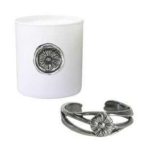 Salisbury Bloominaire™ FOM September Candle & Bracelet Gift Set