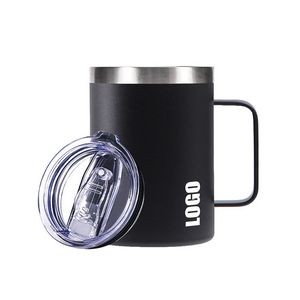 16 Oz Stainless Cups Mug With Slide Lid