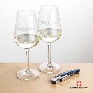 Swiss Force® Opener & 2 Laurent Wine - Blue