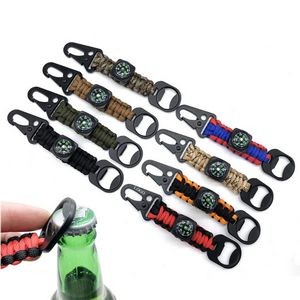 Key Chain Survivor Rope With Bottle Opener