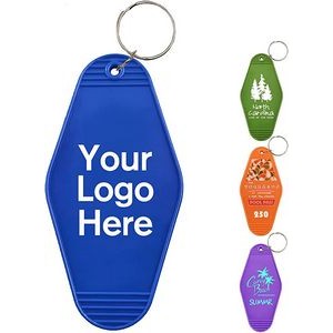 Hotel Motel Keychain,Personalized Luggage Tag
