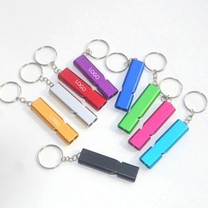 Compact and Loud Emergency Survival Whistle Keychain