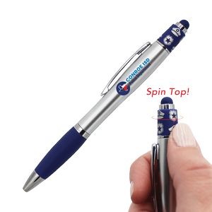 Police Spin Top Full Color Digital Pen w/Stylus