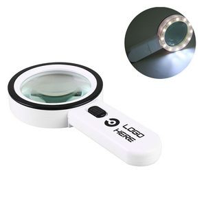 30X Magnification With 12 Led Lights Magnifying Glass