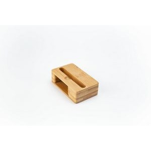 Bamboo Phone Stand Wooden Sound Amplifying Cell Phone Stand