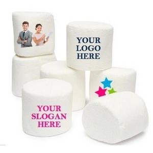 Jumbo Round Custom Branded Logo Marshmallows (ImageMallow®)