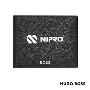 Hugo Boss® Classic Grained Wallet w/flap - Black