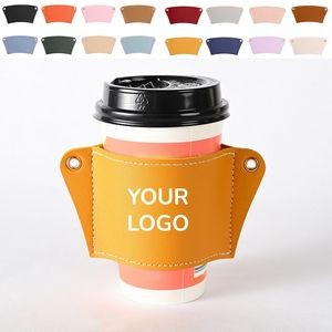 PU Leather Cup Sleeve