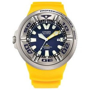 Citizen® Men's Promaster Dive Polyurethane Strap Watch w/Blue Dial