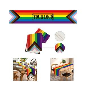 LGBT Pride Rainbow Table Runner