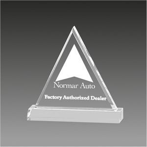 Corporate Beveled Triangle Award (8"x7¾")