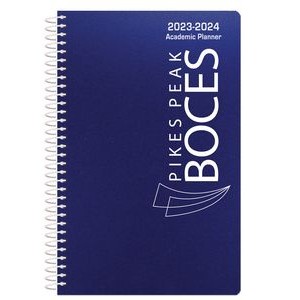 Poly Cover Academic Weekly Planner (5¼"x8¼")