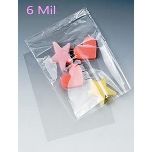 6 Mil Lay Flat Polyethylene Bag (8"x10")