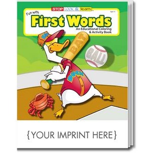 Fun with First Words Coloring & Activity Book