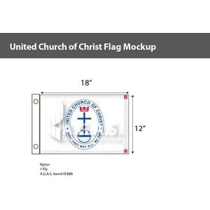 United Church of Christ Flags 12x18 inch