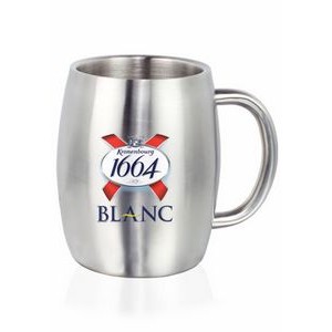 14 Oz. Agnes Stainless Steel Double Wall Mugs
