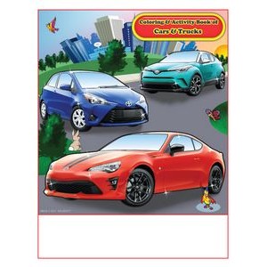Toyota Imprintable Coloring and Activity Book