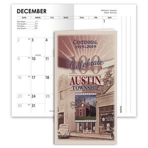 TC Datefinder® 14 Month Pocket Planner, Full Color Cover/Natural Stock