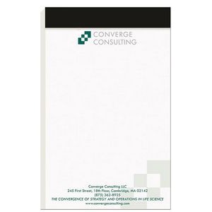30 Sheet Full Color Legal Pads (5"x8")