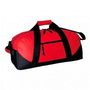 21 Duffel Bags - Red w/Black (Case of 24)