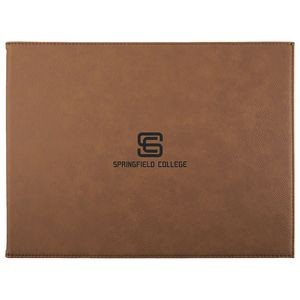 Dark Brown Leatherette Certificate Holder