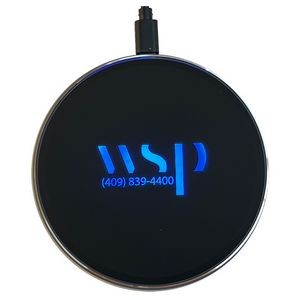 Light Up Fast Charge Wireless Charging Pad - 15W