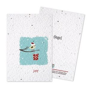Holiday Seed Paper Postcard - Style Y