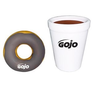 Donut and Coffee Cup Combo Pack Stress Reliever