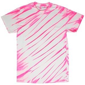 Neon Pink/White Laser Performance Short Sleeve T-Shirt