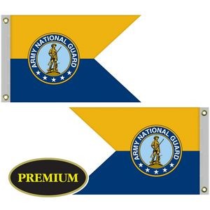 Double Sided Knitted Polyester Guidon Boat Flag (24"x36")