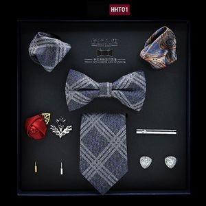 Custom Men's Polyester Silk Necktie Set