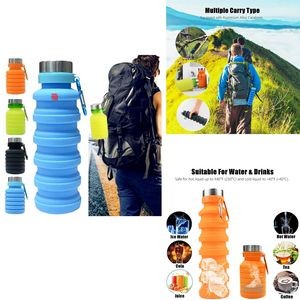 16 oz Collapsible Travel Water Bottle